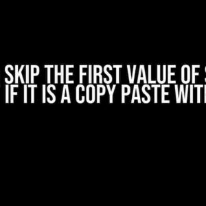 How to Skip the First Value of Stream Except if It is a Copy Paste With RxJS?