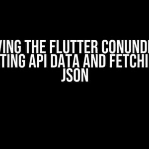 Solving the Flutter Conundrum: Truncating API Data and Fetching Full JSON